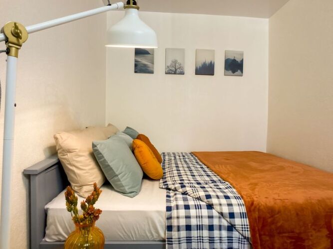 Фотография номера квартиры Апартаменты Apart59 | Сканди апартаменты NORDIC у ТЦ IMALL и Эспланады