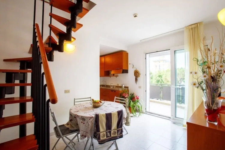 2 Bedrooms Standard Duplex room with balcony and with sea view