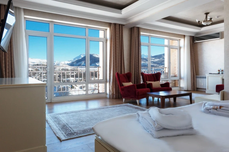 Double Suite with balcony and with view