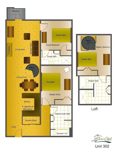 3 Bedrooms Standard room