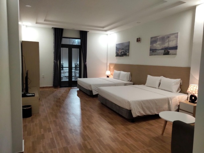 Standard Quadruple room with balcony