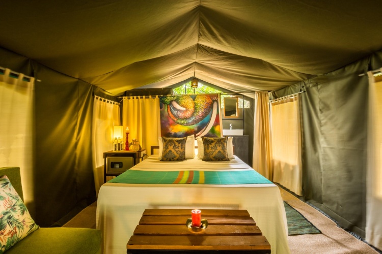 Tent with view