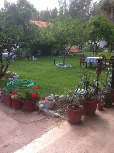 Outside