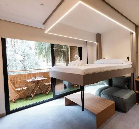 Apartment with balcony