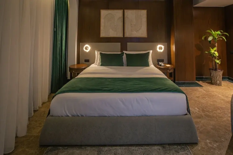 Deluxe Double room with city view