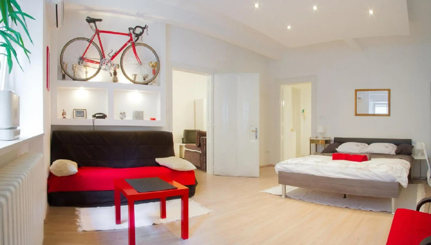 Apartment Red Bike