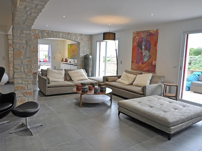Spacious villa in St. Ambroix with private pool