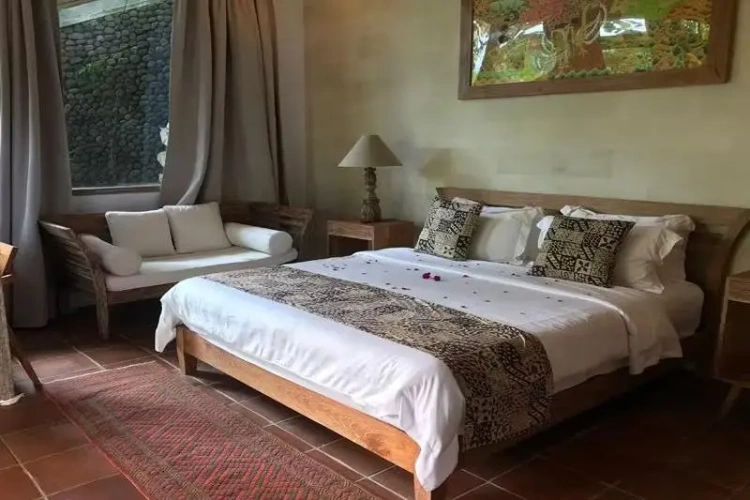 Standard Twin room with balcony and with view