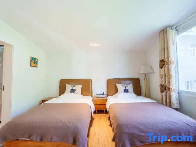 Standard Twin room with garden view