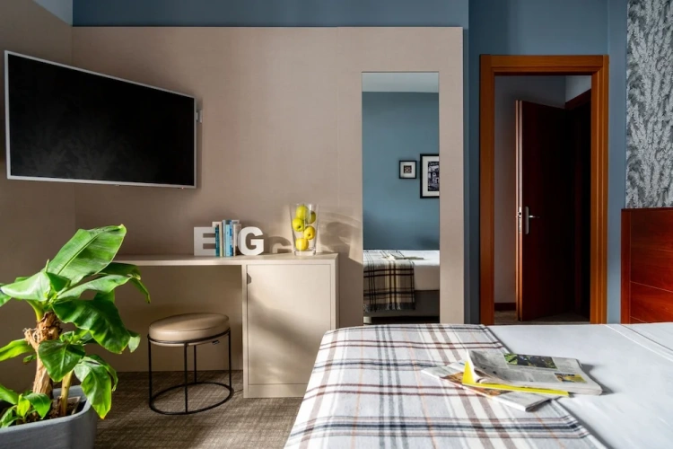 Classic Double room with balcony and with mountain view