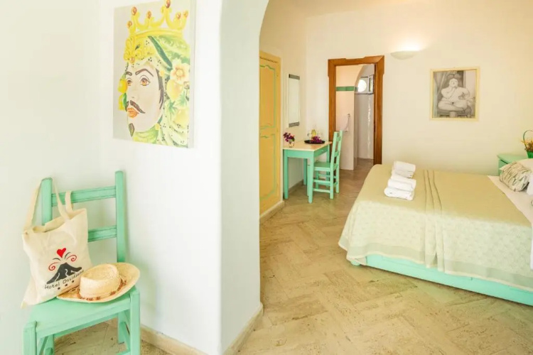 Stromboli Suite Apartment with Terrace Volcano & Sea view