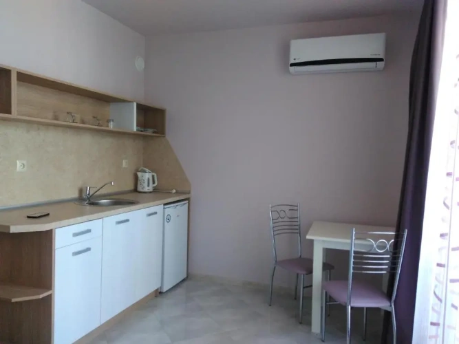 Studio with balcony