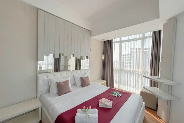 Modern Minimalist 2Br At Linden Apartment