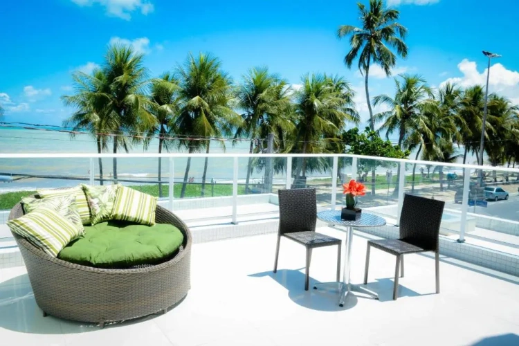 Standard Double room with balcony and with sea view