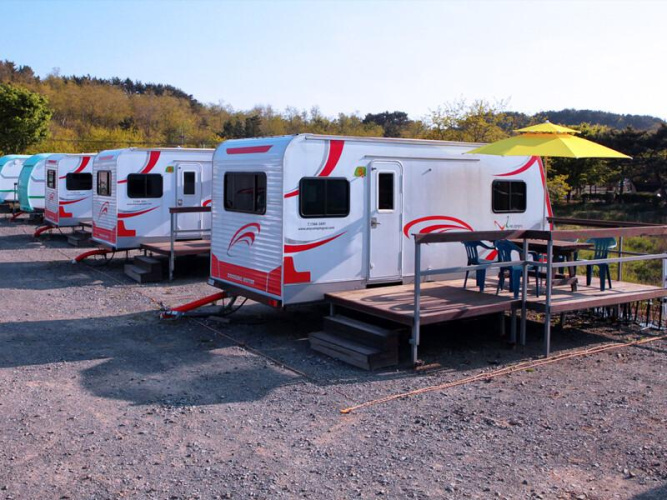 anmyeondo hamakpomulgyeol camping caravan