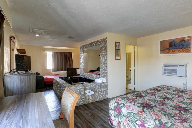 Deluxe Double Suite with pool view