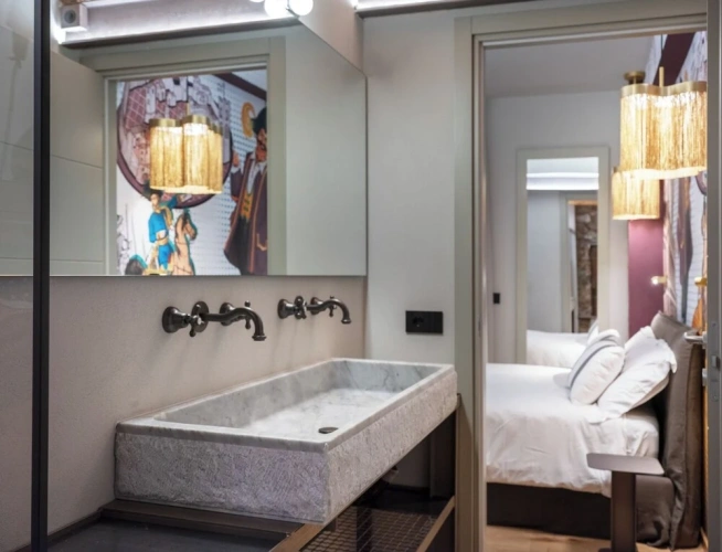 Deluxe Triple room with garden view