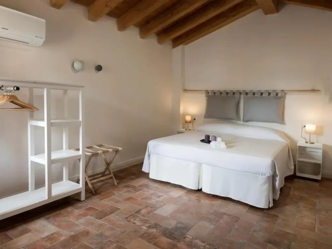 Standard Triple Family room with courtyard view