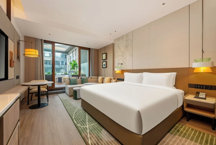 Standard Double room with balcony and with mountain view