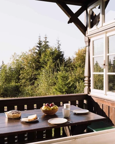 1 Bedroom Standard Chalet with mountain view