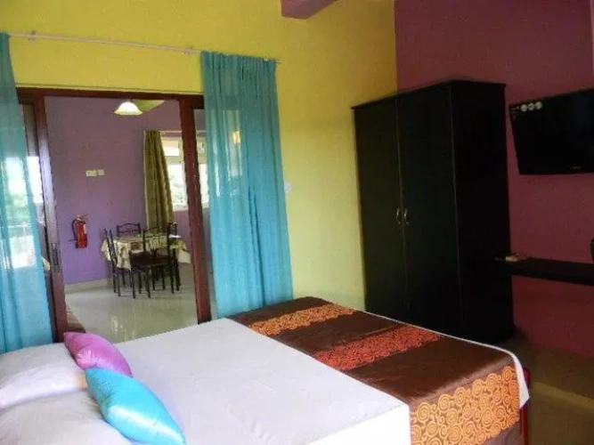 Studio with balcony