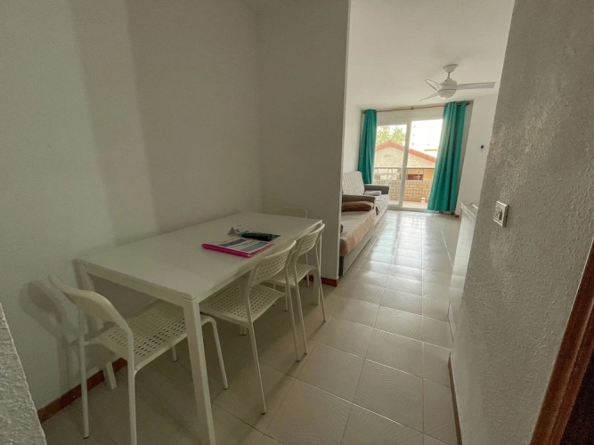 Studio with partial sea view