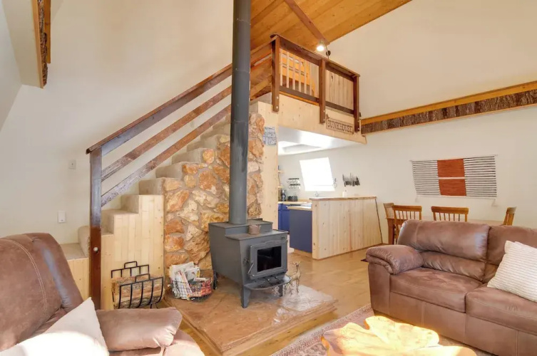 Unique Forest Cabin With Deck: Ski, Hike, Fish!