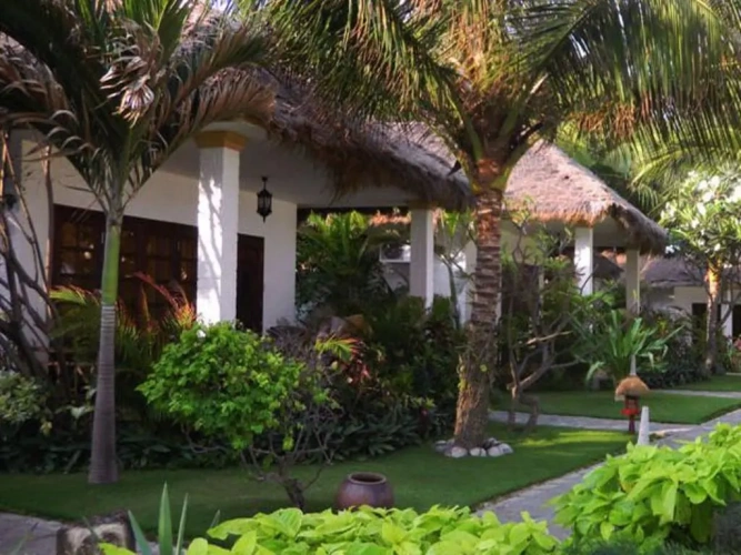 Villa beachfront