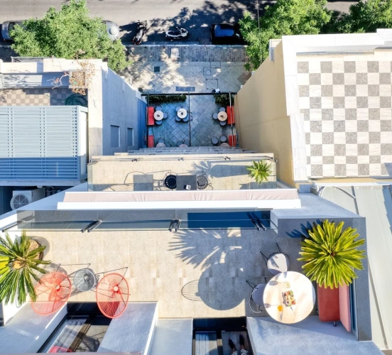 Premium Double room with balcony and with land view