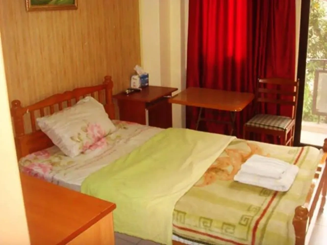 Standard Twin room with balcony and with view