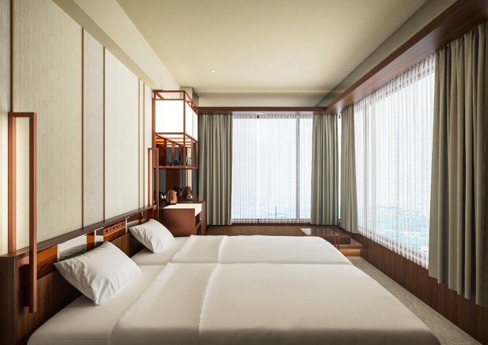 Corner Twin room