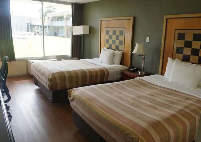 Standard Quadruple room with courtyard view