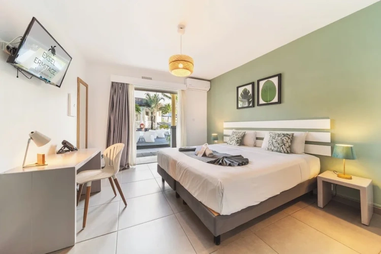 Standard Double room with pool view