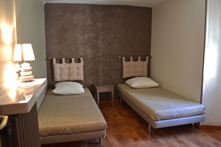 Standard Twin room with garden view
