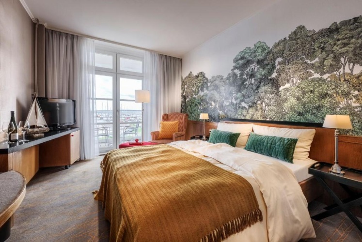 Standard Double room with balcony and with view