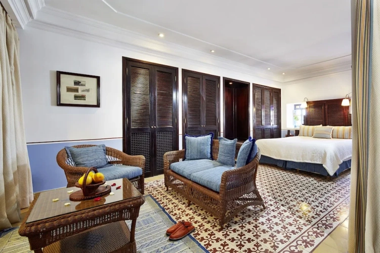 Classic Double Suite with courtyard view