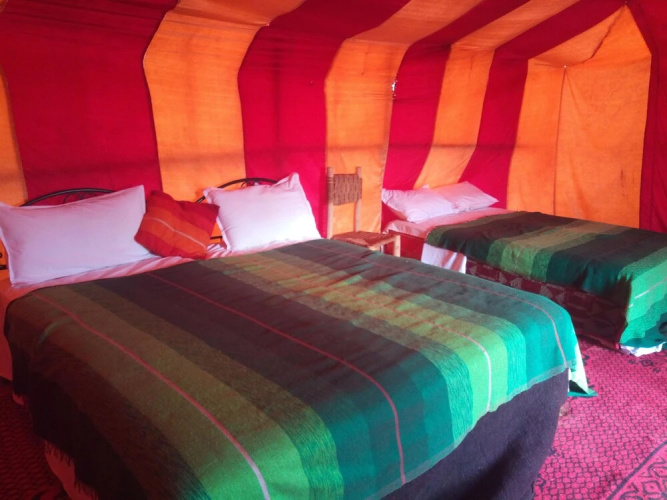 Sahara desert camp