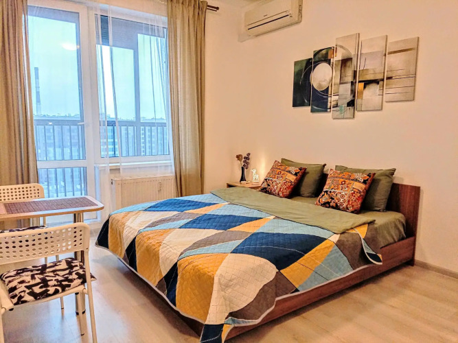 Фотография номера квартиры Апартаменты Кукуруза на Торфяной дороге 15 корпус 3