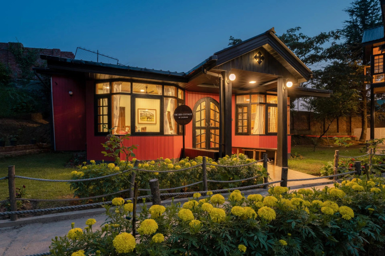 The Red Cottage At Zaznar