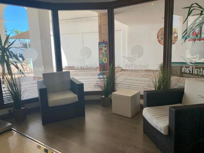Studio with balcony
