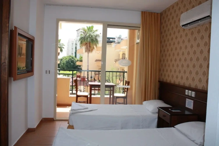 Studio with balcony