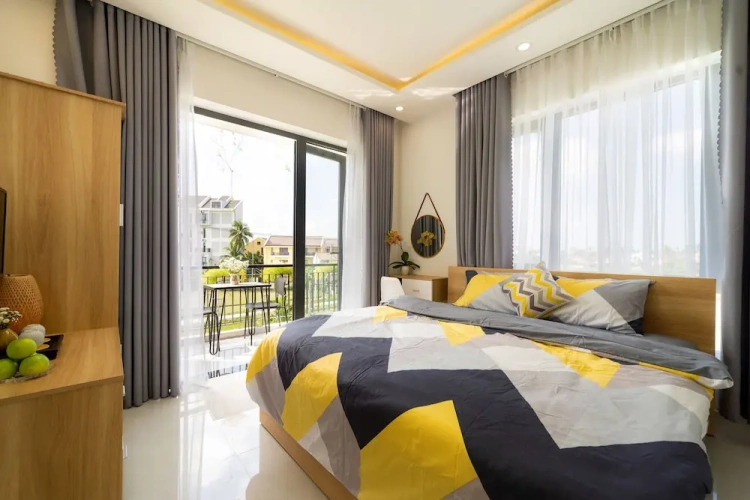 Standard Double room with balcony and with garden view