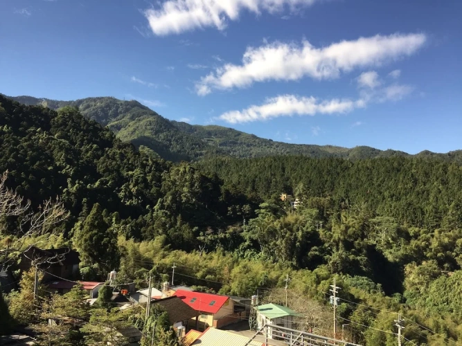 Standard Twin room with mountain view