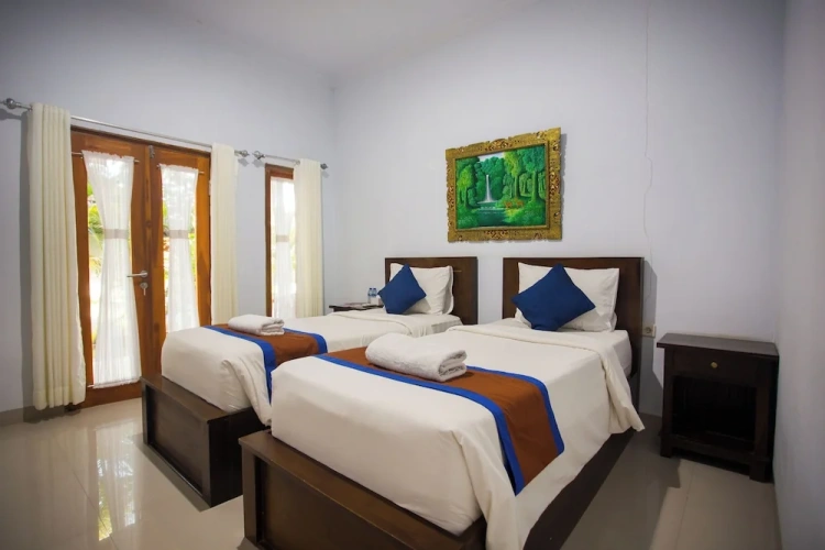 1 Bedroom Standard Twin room with courtyard view