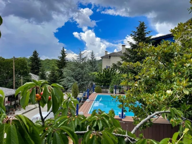 Superior Triple room with balcony and with mountain view