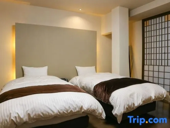 Standard Twin room with river view