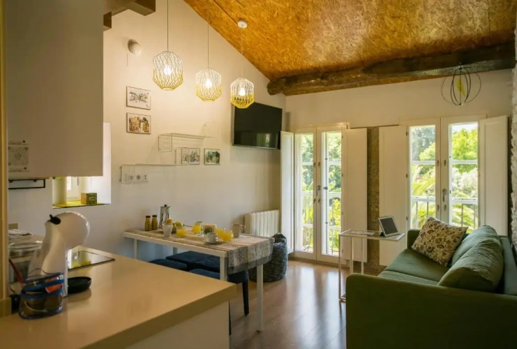 1 Bedroom Double Apartment with balcony and with garden view