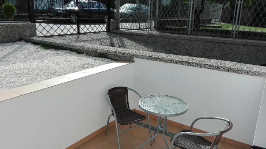 Studio with balcony