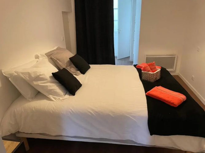 T1 bis 35 m2 lit queen size tout équipé
