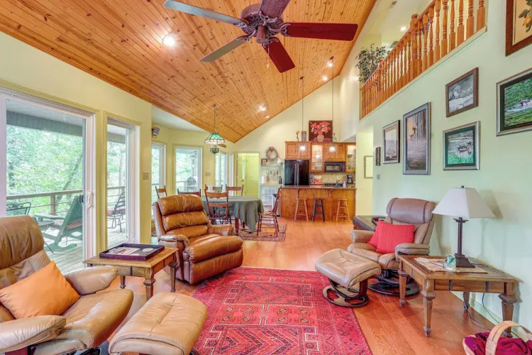 Spring River Vacation Rental w/ Deck & Views